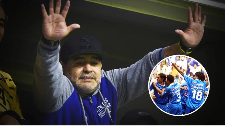 Maradona reconoció a Cruz Azul en la Libertadores del 2001.