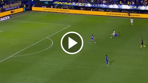 El mediocampista argentino dejó a su equipo con 10 hombres a poco de terminar el duelo entre Boca Juniors y Deportivo Riestra.