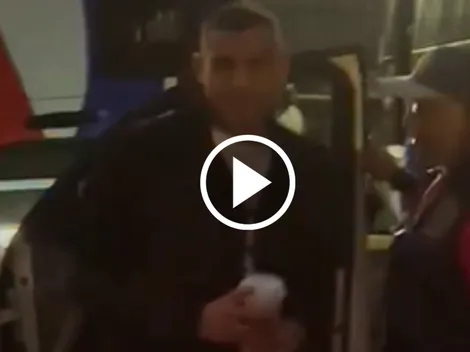 Giakoumakis respondió a un aficionado sobre su estado de salud