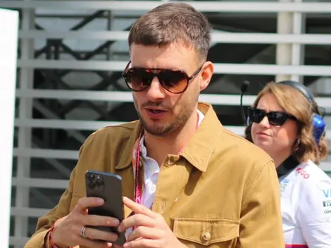 Martín Anselmi visitó el GP de México e hizo una curiosa reflexión