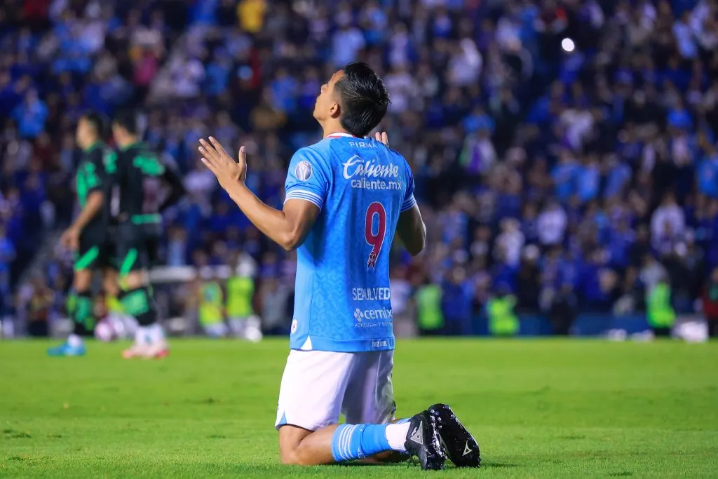 Ángel Sepúlveda, en festejo de gol contra Juárez. (Imago 7)