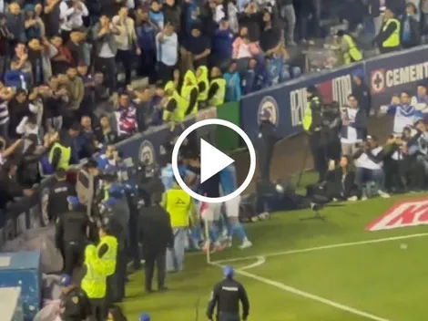 El Toro Fernández hizo explotar el Estadio Azul con su gol