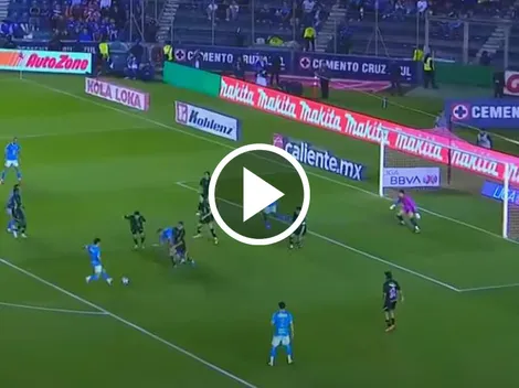 Lorenzo Faravelli y su golazo en Cruz Azul vs. FC Juárez