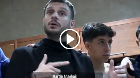 Anselmi y toda su capacidad para motivar a los suyos.