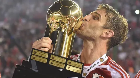 Iván Alonso conquistó la Recopa Sudamericana con River Plate.
