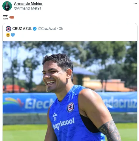 El regreso del Toro Fernández está “cerca”. (@Armand_Mel91)