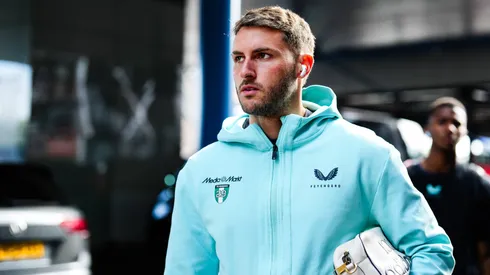 El Bebote siguió atento el partido de México.