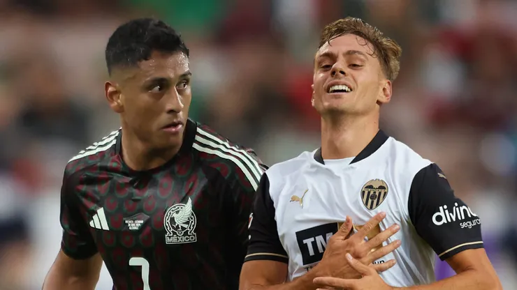 México y Valencia se enfrentan con presencia de jugadores de Cruz Azul.