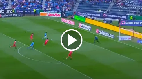 Gol de Alexis Gutiérrez contra Necaxa.