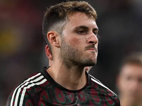 El palo de Santiago Giménez a Diego Cocca en la Selección Mexicana