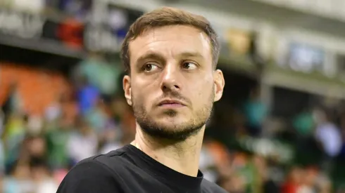 Martín Anselmi posó con los colores del Tri.