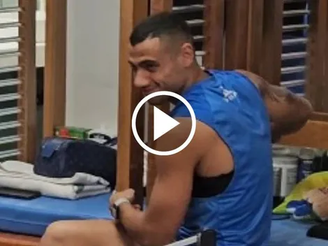 Las burlas a Giorgos Giakoumakis en el vestidor de Cruz Azul