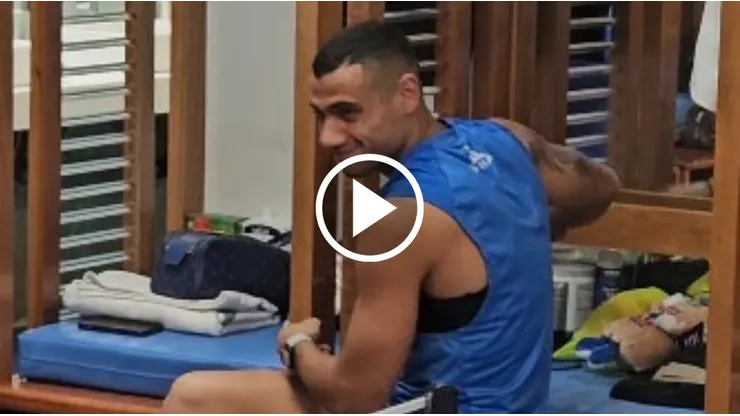 Las burlas a Giorgos Giakoumakis en el vestidor de Cruz Azul