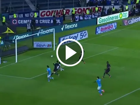 Sepúlveda definió con clase y anotó el gol de la épica de Cruz Azul