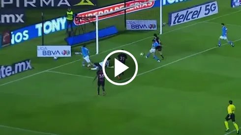 Gol de Giorgos Giakoumakis contra Xolos de Tijuana.