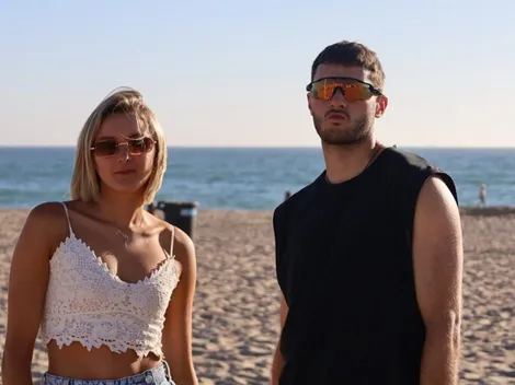 Ella sabía cosas: la charla entre Santi y su hermana antes de su gol al City