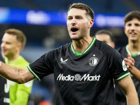 Santiago Giménez ninguneó al Manchester City tras su gol