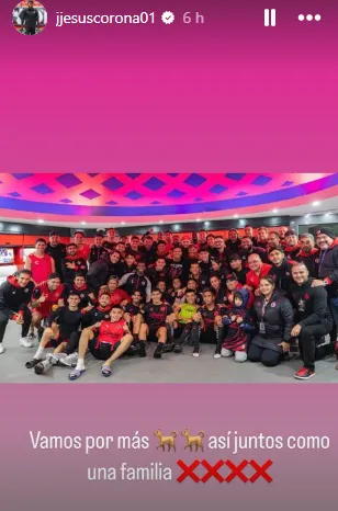 Publicación de Chuy Corona en IG