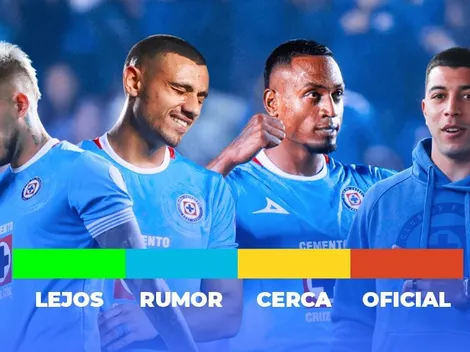Semáforo de posibles bajas en Cruz Azul