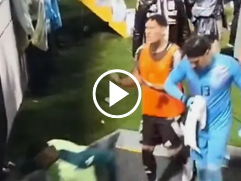 El feo gesto del Chiquete que no se vio por TV