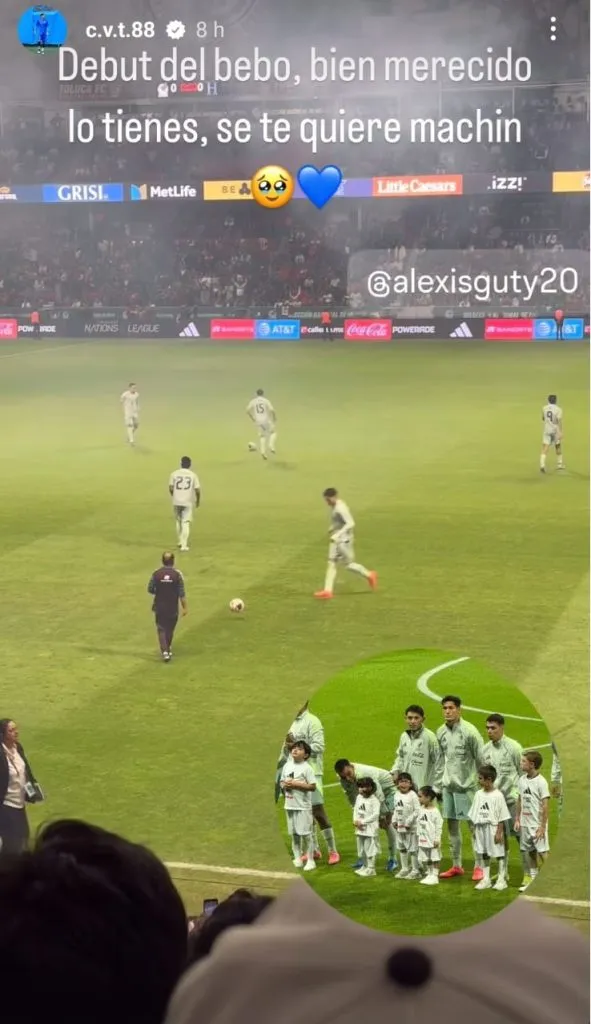 La storie de Carlos Vargas para Alexis Gutiérrez. (@c.v.t)