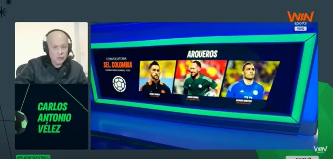 Captura del video del periodista Carlos Antonio Vélez en su programa Palabras Mayores