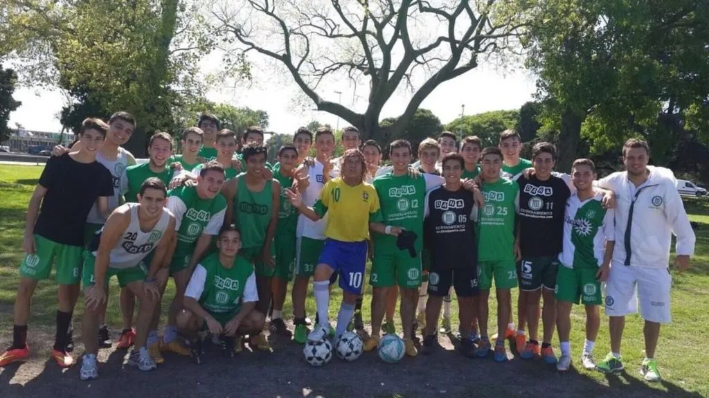 El grupo de Excursionistas que entrenó Martin Anselmi