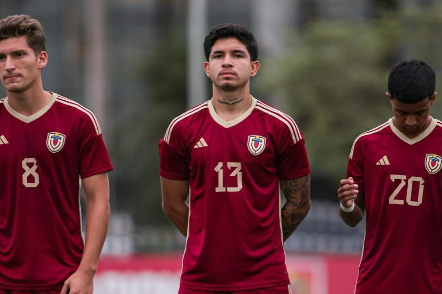 Javier Suárez con la Selección Venezolana Sub 20. (@javiersuarezzz_)