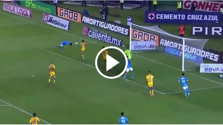 Gol agónico de Ángel Sepúlveda para Cruz Azul contra Tigres.