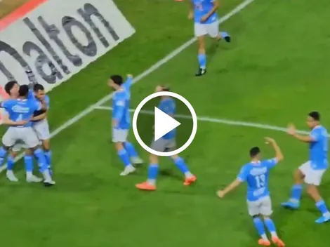 El detalle en la celebración de Alexis Gutiérrez tras su golazo