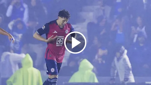Jorge Sánchez anotó su primer tanto con Cruz Azul.