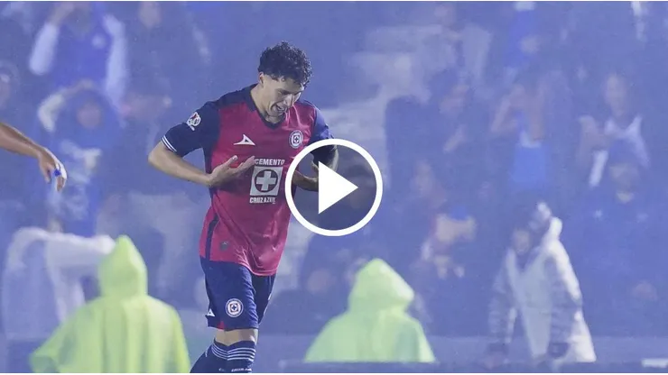 Jorge Sánchez anotó su primer tanto con Cruz Azul.
