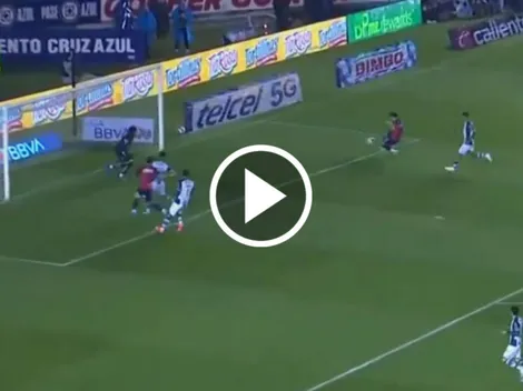 Jorge Sánchez puso en ventaja a Cruz Azul vs. Santos Laguna