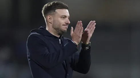 Martín Anselmi se reunió con Mauro Formica y Christian Giménez.