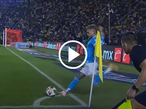 Hubiera ganado el Puskás: Gonzalo Piovi casi anota un gol olímpico