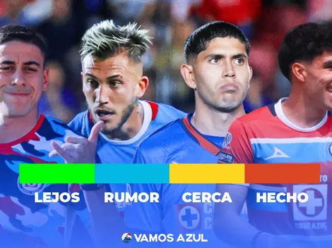 Semáforo de bajas de la semana en Cruz Azul