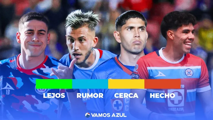Así están las bajas en Cruz Azul rumbo al Clausura 2025.