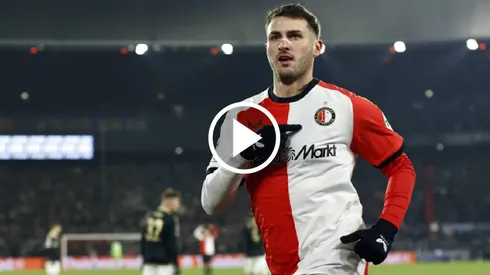 Santiago Giménez sigue brillando en Europa.