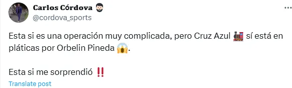 Información de Carlos Córdova