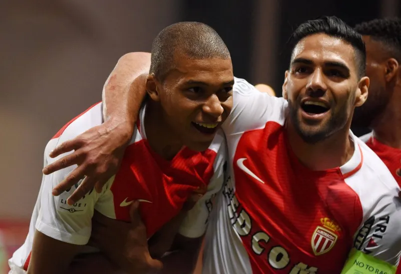 Mbappé y Falcao formaron una delantera letal (IMAGO).