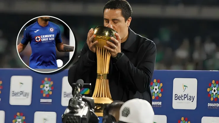 El ex Cruz Azul que es campeón en Colombia