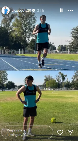 Alexis Gutiérrez en su Instagram