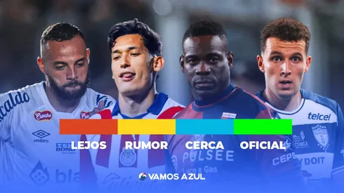 Así está el mercado de fichajes de invierno para Cruz Azul.