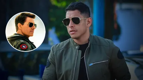 Luis Romo sorprendió con su look a lo Top Gun en La Noria.