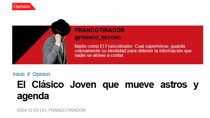 Información de El Francotirador