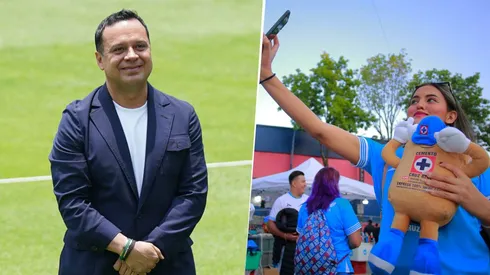 El premio que Víctor Velázquez le entregó a la afición de Cruz Azul