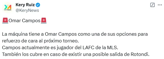 Información de Kery Ruiz