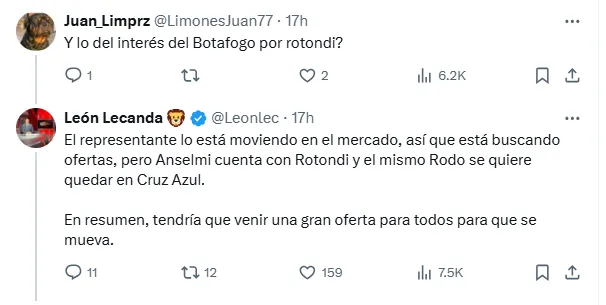 Información de León Lecanda