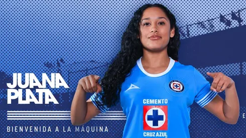 Juana Plata se sumó a Cruz Azul.