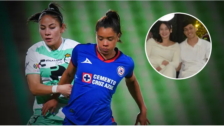Katia Estrada es la futbolista con la que Omar Campos será papá.
